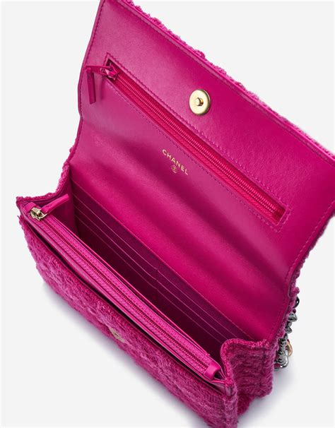 chanel 19 wallet pink|Chanel wallet cost.